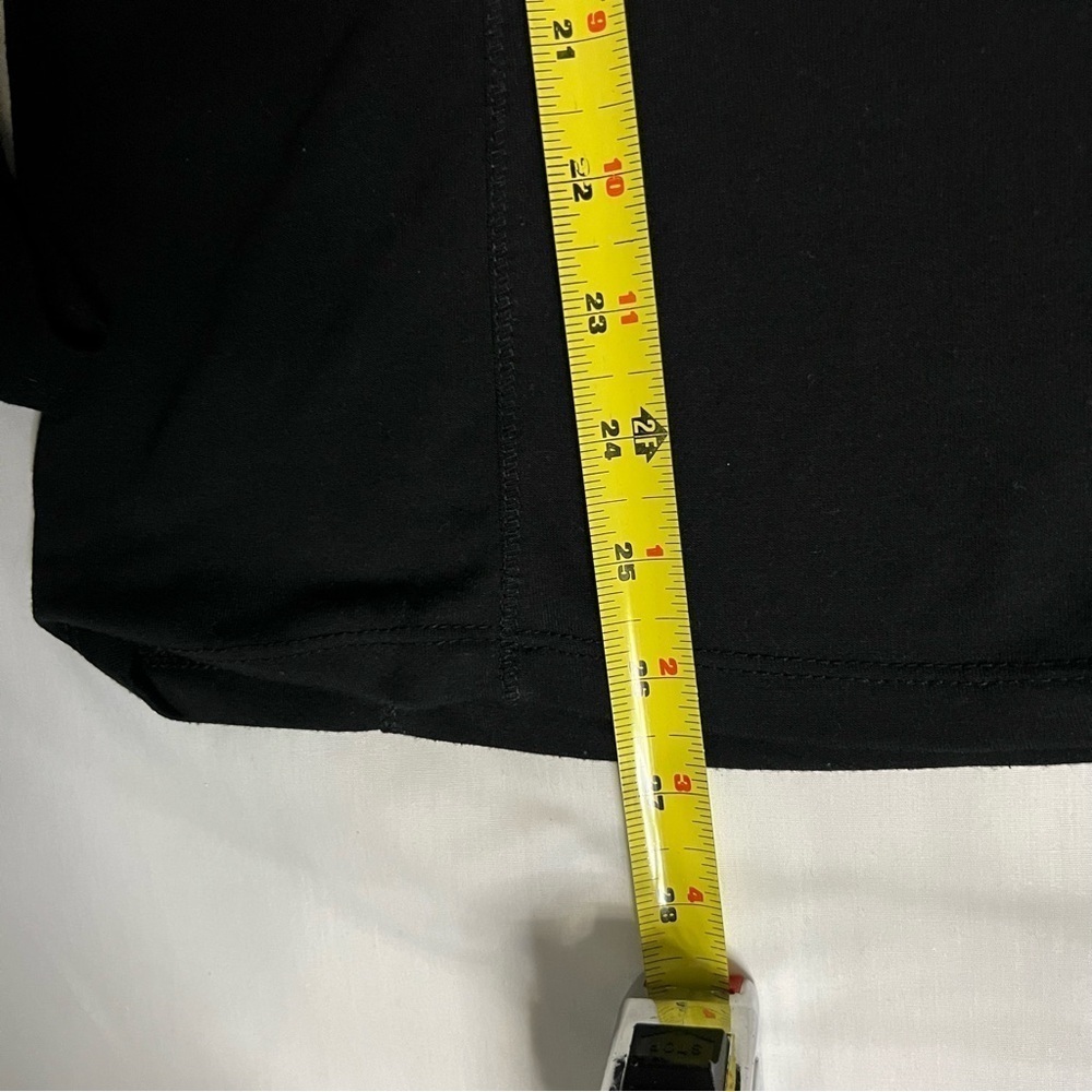 Men’s Adidas Golf 3-Stripes 1/4 ZIP Layering Top, Color Black, Size XL - Picture 7 of 7